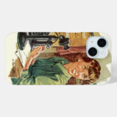 ヴィンテージ営業所、CEOボス、秘書 Case-Mate iPhoneケース (裏面 (横))