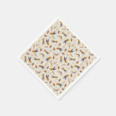 ヴィンテージ回路カーニバルピエロパーティー スタンダードカクテルナプキン (角)