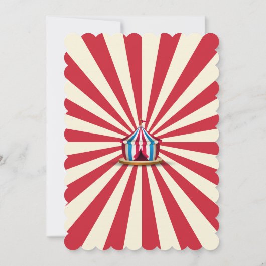 ヴィンテージ回路誕生日招待状 招待状 (裏面)