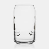 ヴィンテージ回路 | カーニバル幽霊のよく出るテーマハロウィーン ガラス缶 (左)