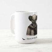 ヴィンテージ回路 | カーニバル幽霊のよく出るテーマハロウィーン コーヒーマグカップ (正面左)