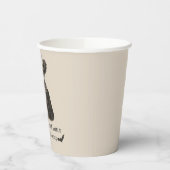 ヴィンテージ回路 | カーニバル幽霊のよく出るテーマハロウィーン 紙コップ (左)