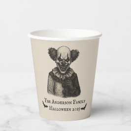 ヴィンテージ回路 | カーニバル幽霊のよく出るテーマハロウィーン 紙コップ