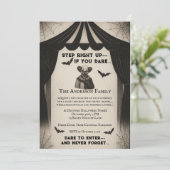 ヴィンテージ回路 | ダークカーニバルソイラエハロウィーン 招待状 (スタンド正面)