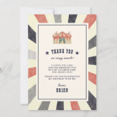 ヴィンテージ回路 |写真サンキューカード サンキューカード (裏面)