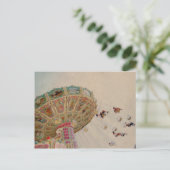 ヴィンテージ回転木馬インパリ ポストカード (スタンド正面)