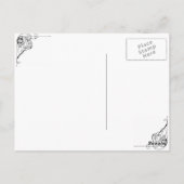 ヴィンテージ回転木馬後 ポストカード (裏面)