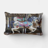 ヴィンテージ回転木馬馬ギャロッピングII ランバークッション (正面)