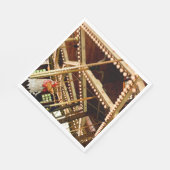 ヴィンテージ回転木馬 スタンダードランチョンナプキン (角)