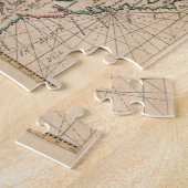 ヴィンテージ図カリブの(1672) ジグソーパズル (側面)