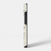 ヴィンテージ図書カード iPhoneケース (左側面)