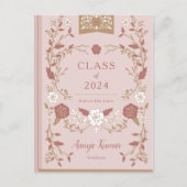 ヴィンテージ図書卒業写真のお知らせ 案内ポストカード (正面)