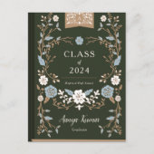 ヴィンテージ図書卒業写真のお知らせ 案内ポストカード (正面)