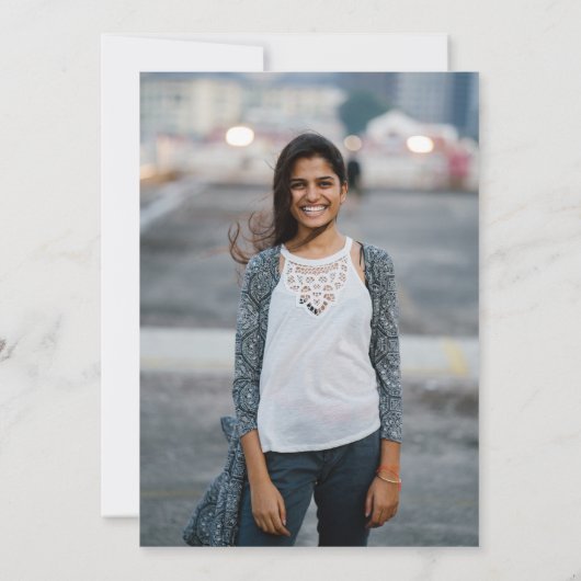 ヴィンテージ図書卒業写真のお知らせ 案内状 (裏面)