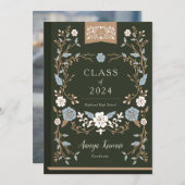 ヴィンテージ図書卒業写真のお知らせ 案内状 (正面/裏面)