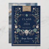 ヴィンテージ図書卒業写真のお知らせ 案内状 (正面/裏面)