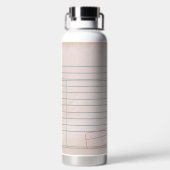 ヴィンテージ図書台本愛書本虫 ウォーターボトル (背面)