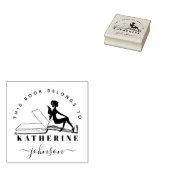 ヴィンテージ図書室から妖精名前をカスタムするを予約する ラバースタンプ (押印)