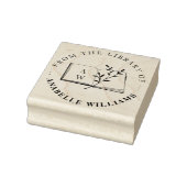 ヴィンテージ図書室カスタム植物学 ラバースタンプ (スタンプ)