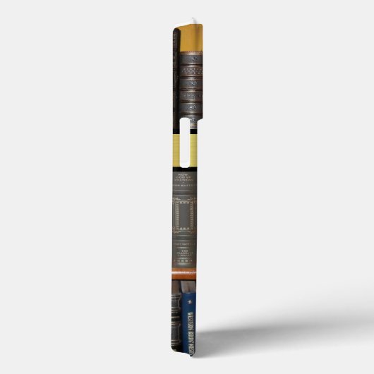 ヴィンテージ図書棚パーソナライズされた Case-Mate iPhoneケース (裏面 / 右)