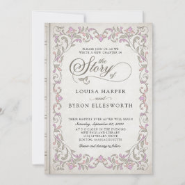 ヴィンテージ図書物語童話結婚の 招待状