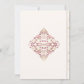 ヴィンテージ図書物語童話結婚の 招待状 (裏面)