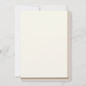 ヴィンテージ図書館の本の結婚式招待状 招待状 (裏面)