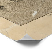 ヴィンテージ図版ニューポートRI地図(1873) ポスター (角)