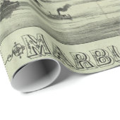 ヴィンテージ図版マーブルヘッドMAの地図(1882) ラッピングペーパー (ロールコーナー)