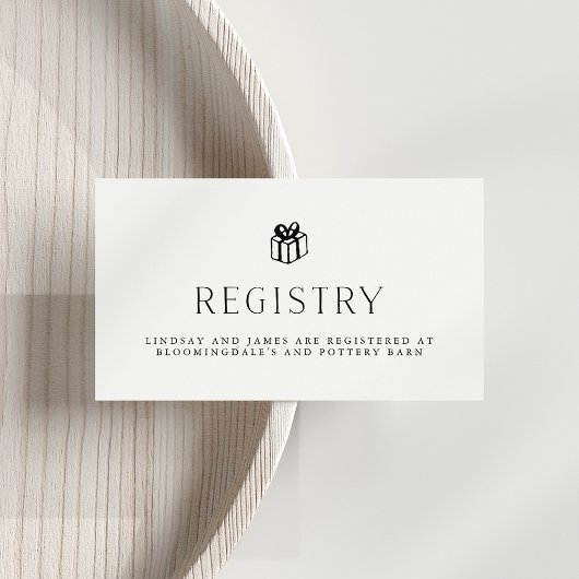 ヴィンテージ図解入りの、写真付きのの結婚レジストリカード エンクロージャーカード