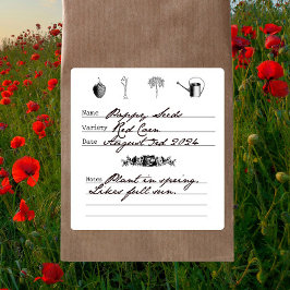 ヴィンテージ図解入りの、写真付きのガーデナーDIYシー救ズ スクエアシール