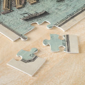 ヴィンテージ図鑑サンフランシスコCAの地図(1913) ジグソーパズル (側面)