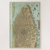 ヴィンテージ図鑑サンフランシスコCAの地図(1913) ジグソーパズル (縦)