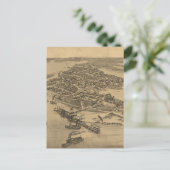 ヴィンテージ図鑑シダー鍵FL (1884) ポストカード (スタンド正面)