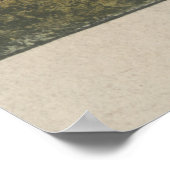 ヴィンテージ図鑑シンシナチOHの地図(1841) ポスター (角)