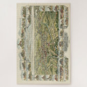 ヴィンテージ図鑑デリーNHの地図(1898) ジグソーパズル (縦)