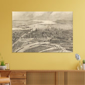 ヴィンテージ図鑑RI (1896) キャンバスプリント (インサイチュ (リビング))