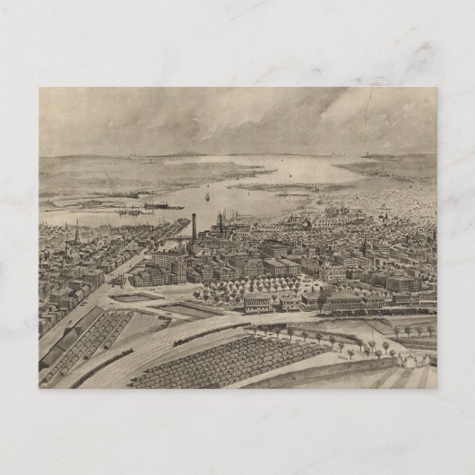 ヴィンテージ図鑑RI (1896) ポストカード (正面)