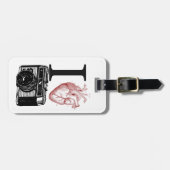 ヴィンテージ図I Love Camera Lave Lavegageタグ ラゲッジタグ (正面横)