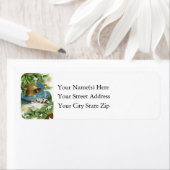 ヴィンテージ国のクリスマス ラベル (インサイチュ)