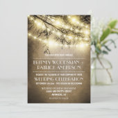 ヴィンテージ国のツ素朴リー結婚式招待状 招待状 (スタンド正面)