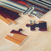 ヴィンテージ国のピンアップイラストレーション ジグソーパズル (側面)