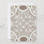 ヴィンテージ国の応援40誕生日パーティーの写真 招待状 (裏面)