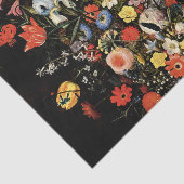 ヴィンテージ国の花エレガントフローラ 薄葉紙 (詳細)