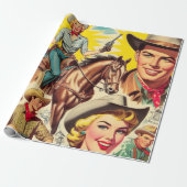 ヴィンテージ国シームレスイラストレーション ラッピングペーパー (アンロールド)