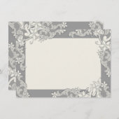 ヴィンテージ国フローラありがとう サンキューカード (正面/裏面)