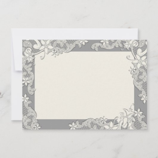 ヴィンテージ国フローラありがとう サンキューカード (正面)