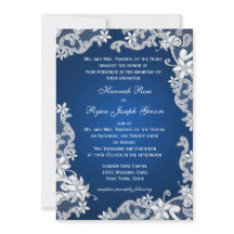 ヴィンテージ国フローラデザインブルー