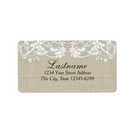 ヴィンテージ国フローラレース ラベル (正面)