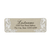 ヴィンテージ国フローラレース ラベル (正面)